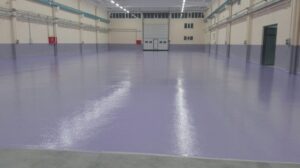 Davulcu Boya Epoxy Self Leveling Uygulaması